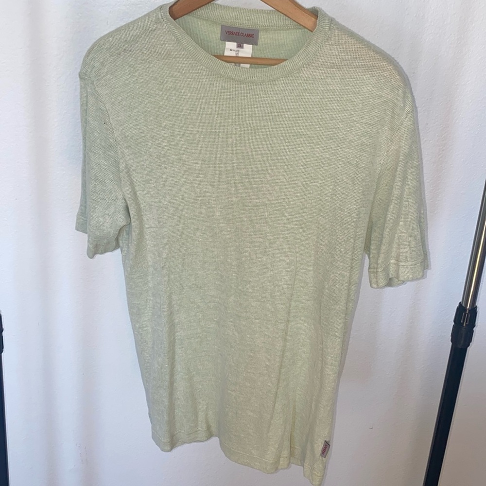 VERSACE | Pale Green Tee